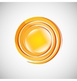 sun design abstract icon summer concept vector image