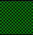 diagonal green and black buffalo plaid texture vector image
