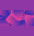liquid color background design pink and violete vector image vector image