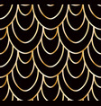seamless golden wire scales pattern vector image