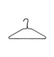 coat hanger vector image
