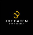 jb logo vector image