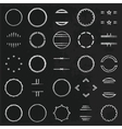 round frames vector image