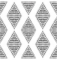 ikat seamless pattern design for fabric vector image vector image
