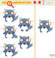 identical two pictures vector image vector image