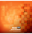 abstract background orange with basic geometry vector image