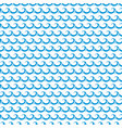 sea and ocean blue waves seamless pattern vector image