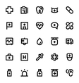 medical and health icons 1 vector image
