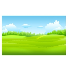 Landscape background Royalty Free Vector Image