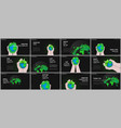 presentation design templates multipurpose vector image vector image