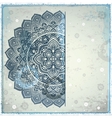 beautiful ornament vector image