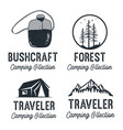 banners with flat style vector image