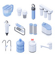 water filtration set vector image vector image