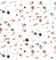 mosaic circle pattern halftone dots vector image
