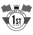racing design vector image