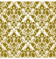 damask pattern vector image