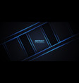 black abstract wide horizontal background vector image vector image