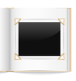 photo album vector image