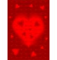 valentines heart vector image