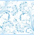 floral background vector image