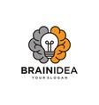 creative idea logo design template vector image
