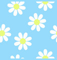 flowers pattern vector image vector image
