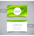business card vector image