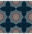 ethnic floral seamless pattern vector image