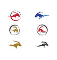 goat logo template vector image