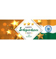 happy independence day india vector image
