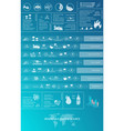 infographics renewable energy earth sun wind vector image