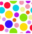 seamless background pattern with abstract vector image vector image