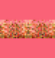 pixel texture background digital mosaic frame vector image