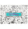tutoring on paper vector image vector image