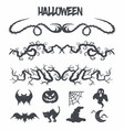 halloween decoration vector image vector image