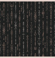 metal ethnic seamless pattern vector image vector image