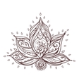 ornament card vector image