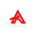 a letter design logo letter icon logo vector image
