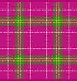 texture fabric seamless pattern tartan check vector image