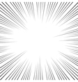 background of radial lines for comic books vector image