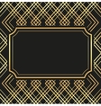 flat about gatsby background design vector image