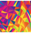 multi colored triangles background vector image