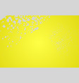 yellow grunge background vector image