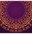 floral indian pattern vector image