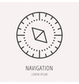 simple logo template vector image